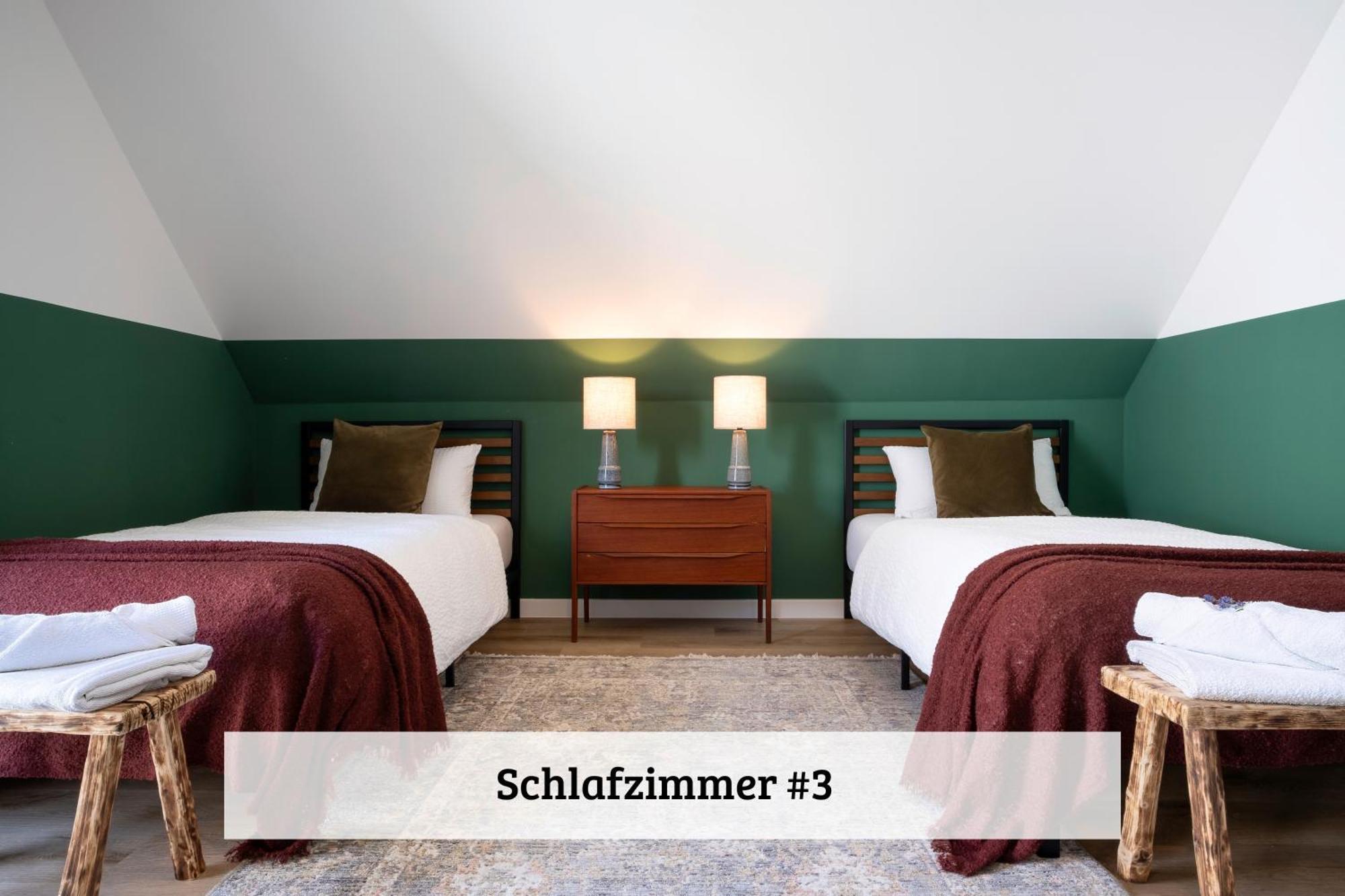 Lenhaus Mit Kamin & Garten - Ferienhaus Im Gruenen 孙登 外观 照片