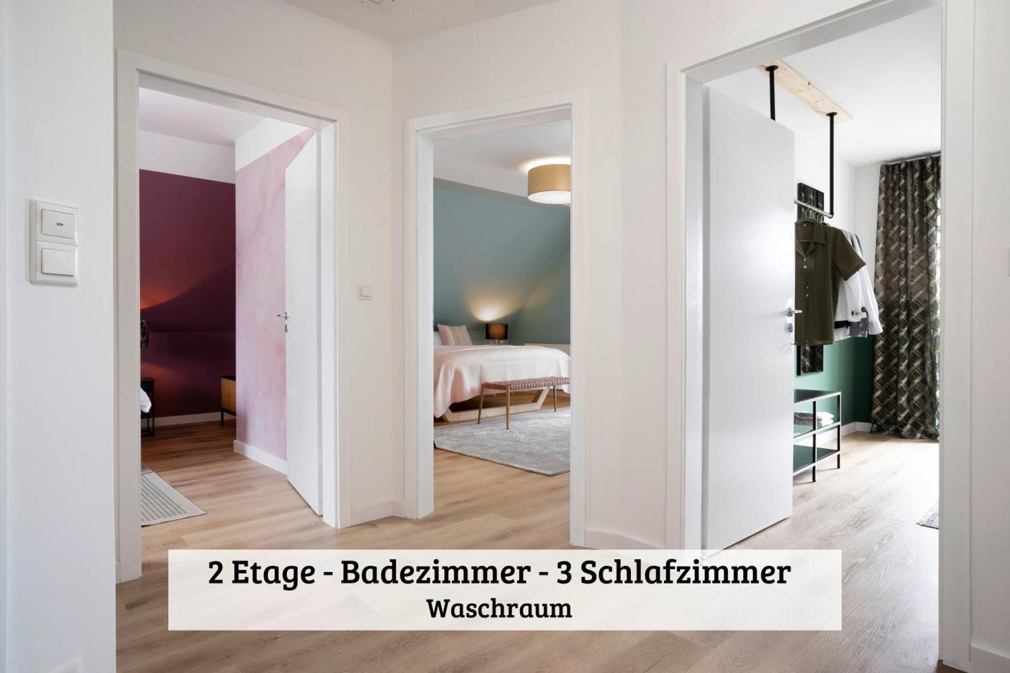 Lenhaus Mit Kamin & Garten - Ferienhaus Im Gruenen 孙登 外观 照片